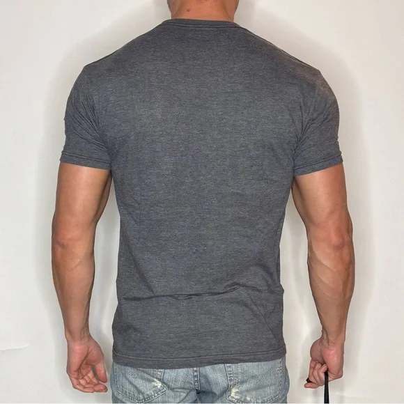 Men's Mickey Mouse Gray Graphic T-Shirt - Picture 3 of 7